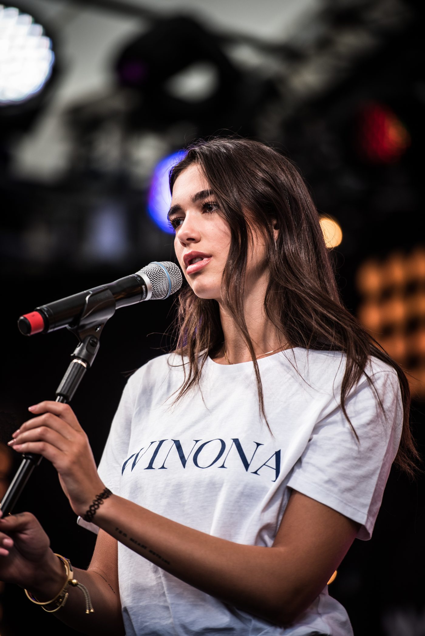Dua Lipa at the SWR3 New Pop Festival 2016